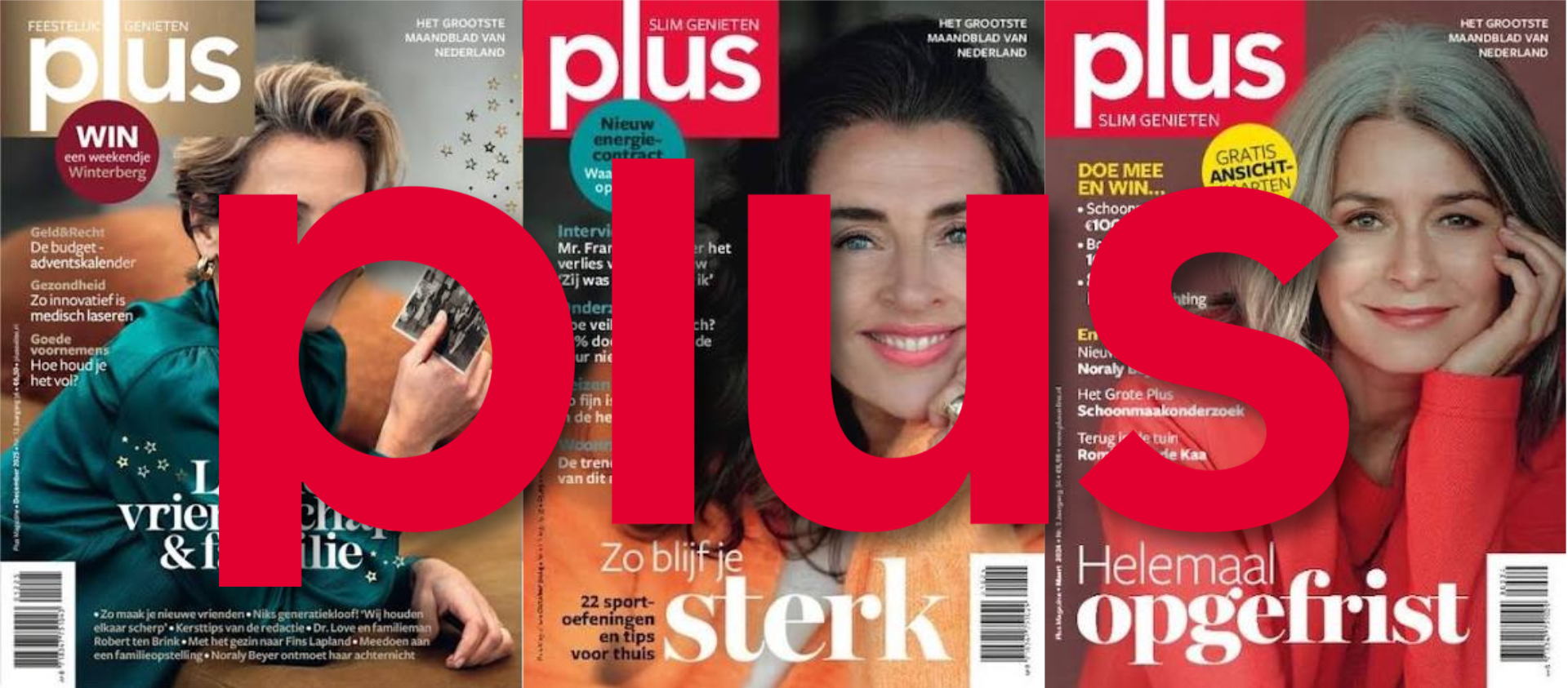 PLUS Magazine als onderdeel van de radiocampagne
