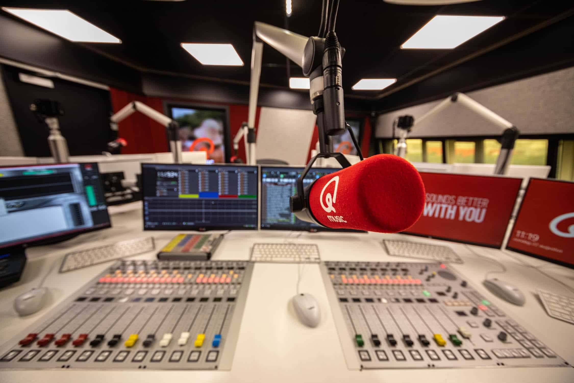 Radiostudio als onderdeel van de mediastrategie